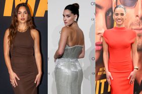 Adria Arjona estilo femenino chic