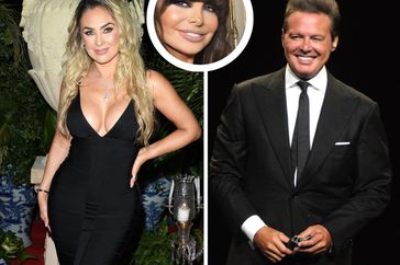 Aracely Arámbula, Lucía Miranda y Luis Miguel