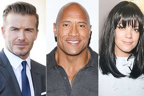 David Beckham, Dwayne Johnson, Lily Allen, Cumpleaños Famosos