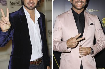 Cristian Suarez y Bobby Larios