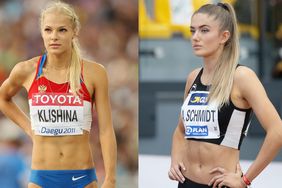 Darya Klishina y Alica Schmidt