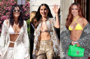 Famosas con bikini fuera del agua