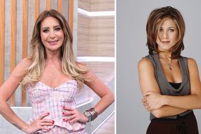 Geraldine Bazán y Jennifer Aniston