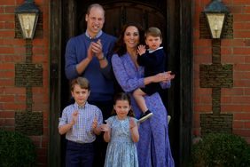 Prince William, Kate Middleton, Prince George, Princess Charlotte and Prince Louis BBC Children In Need and Comic Relief 'Big Night In'