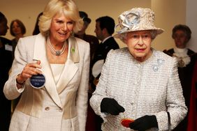 Camilla, Duchess of Cornwall and Queen Elizabeth II