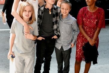 Agelina Jolie y sus hijos