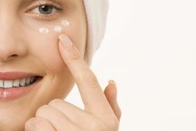 ojos, contorno, crema