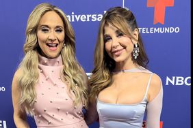 Veronica Bastos y Myrka Dellanos tout upfront Telemundo
