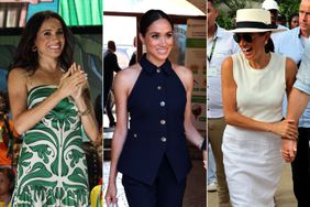 Looks Meghan markle en Colombia