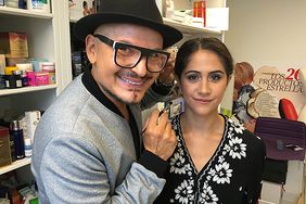 Luis Casco, maquillaje, pasarela