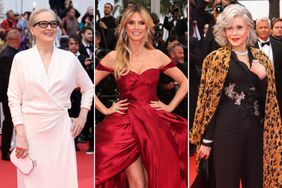 Meryl Streep, Heidi Klum y Jane Fonda Primeros looks cannes