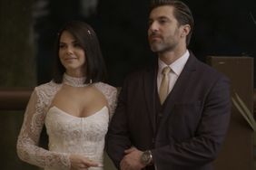 Livia Brito y Osvaldo de León en el gran final de Minas de pasión