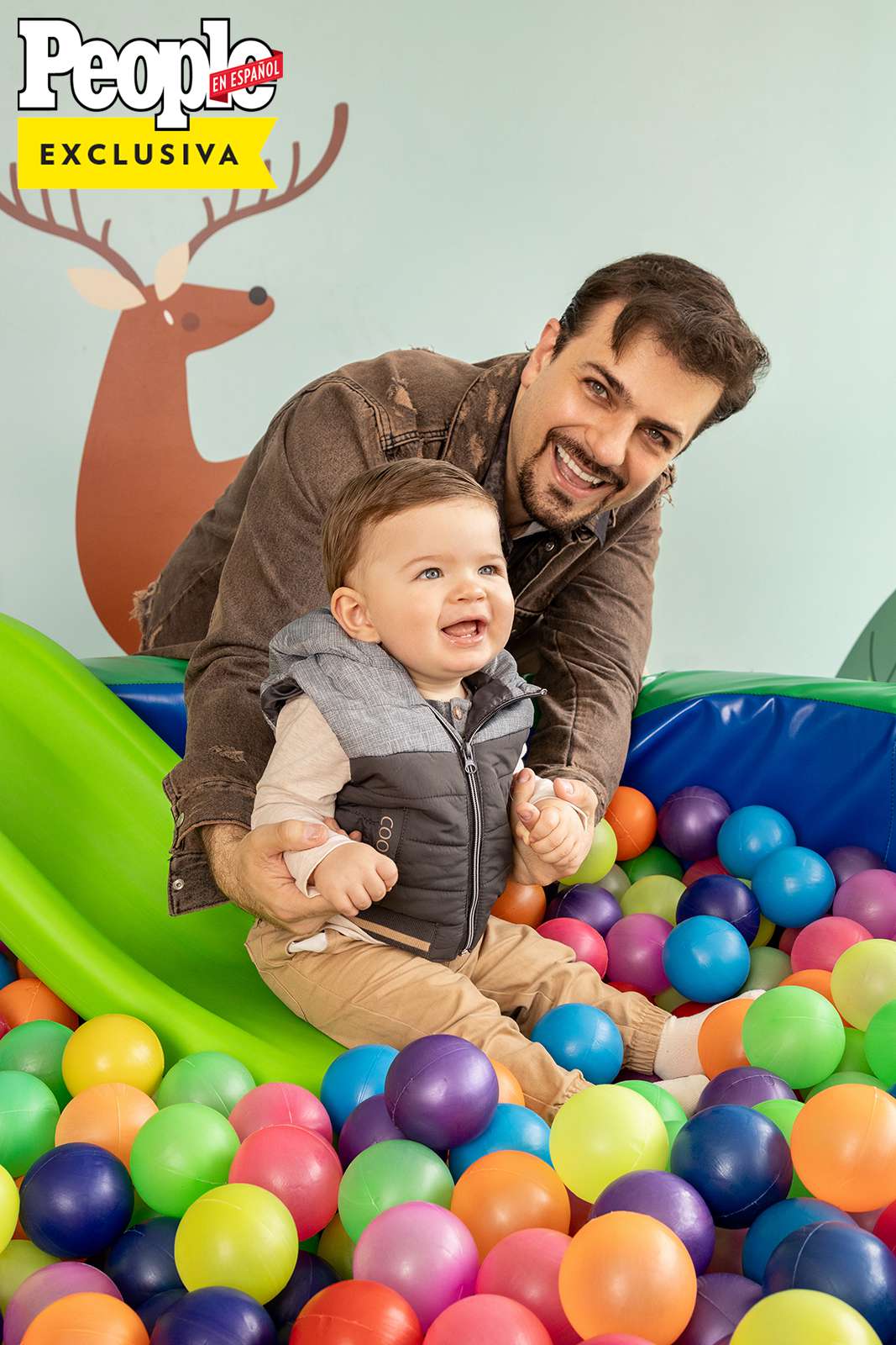 Pablo Azar y Ana Carolina Grajales bebe