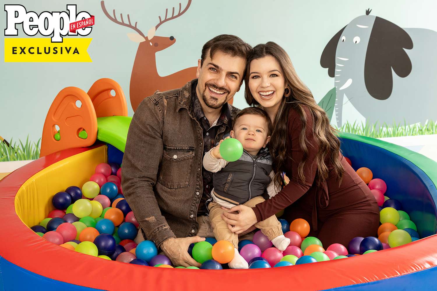 Pablo Azar y Ana Carolina Grajales bebe