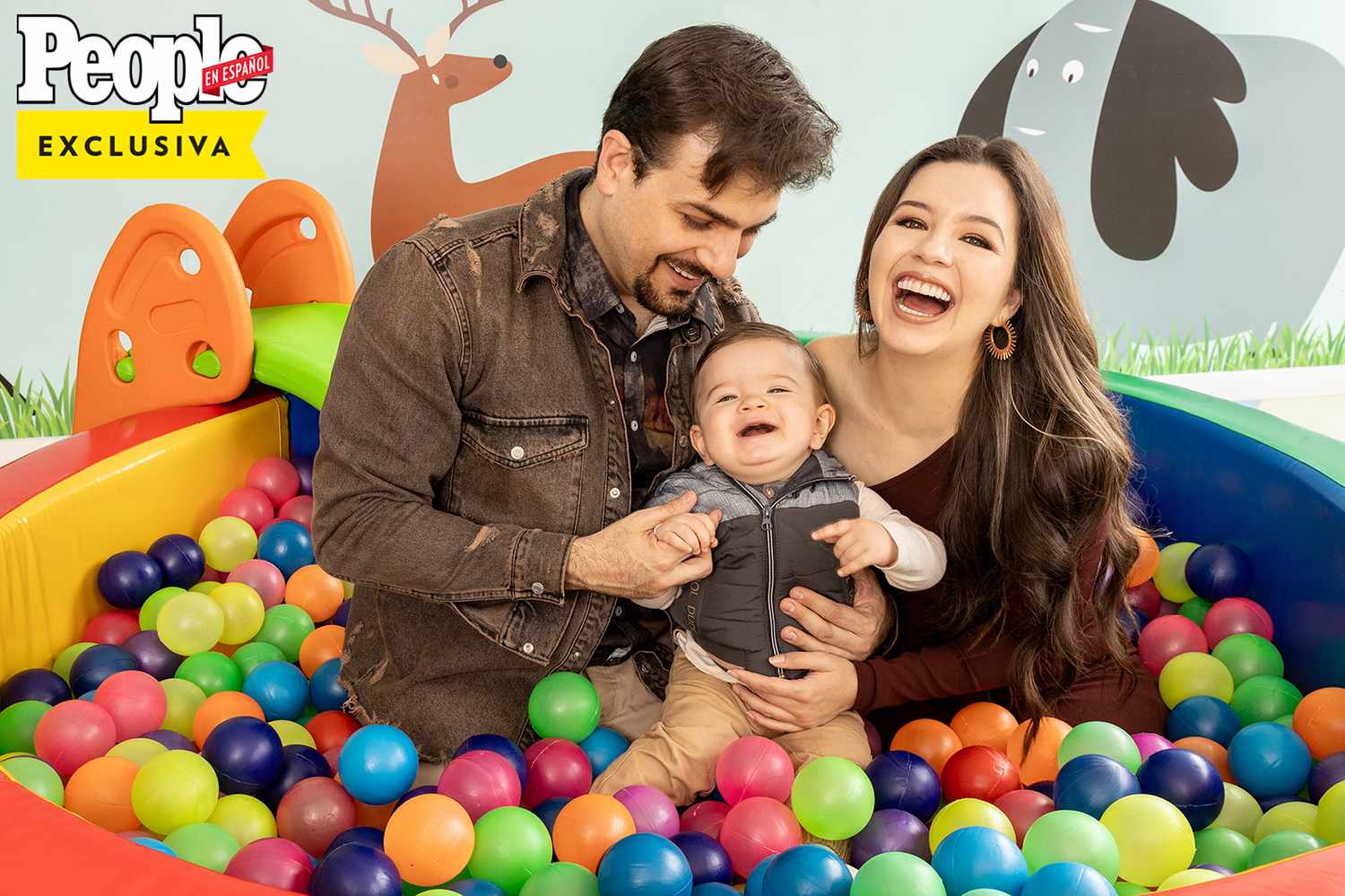 Pablo Azar y Ana Carolina Grajales bebe