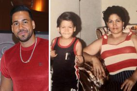 Romeo Santos y su mamá