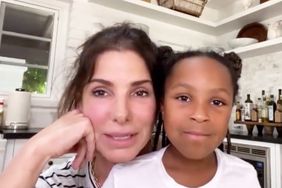 Sandra Bullock y su hija Laila