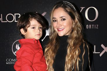 Sherlyn y su hijo