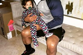 The Rock y su hija