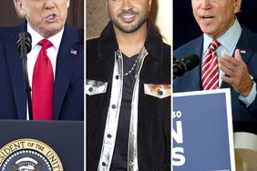 Donald Trump, Luis Fonsi y Joe Biden