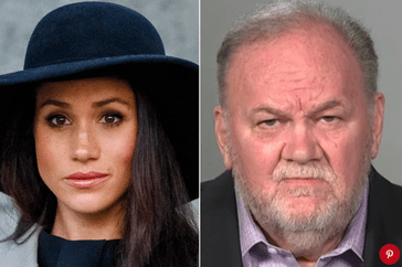 Meghan Markle and Thomas Markle
