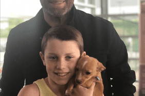 John Travolta y su hijo